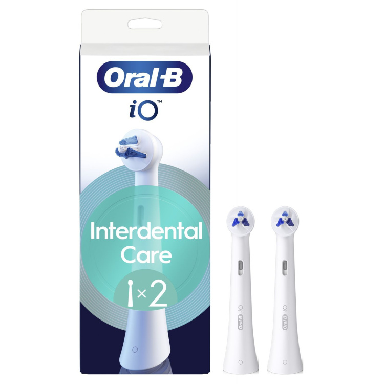 Насадки для електричної зубної щітки Braun Oral-B iO RB TG-2 Interdental Clean White (2)