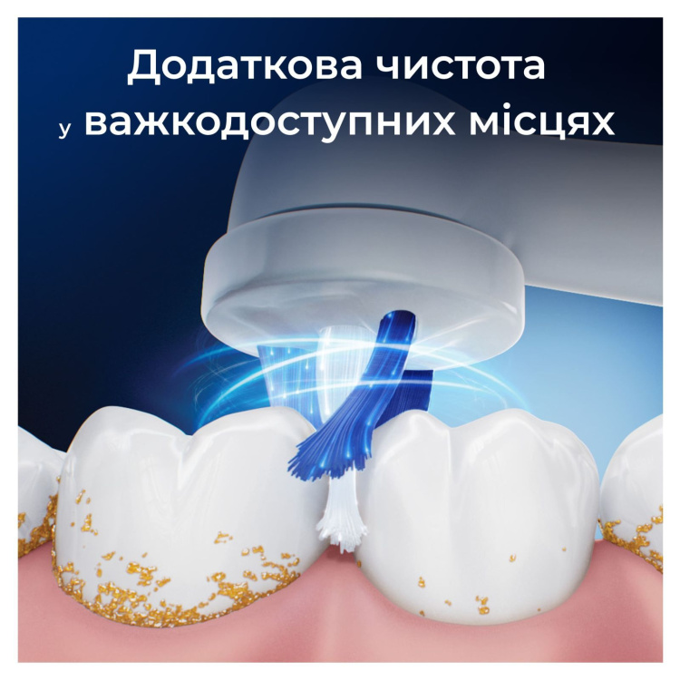 Насадки для електричної зубної щітки Braun Oral-B iO RB TG-2 Interdental Clean White (2)