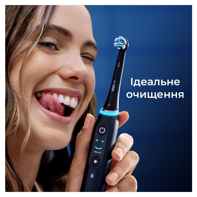 Насадки для електричної зубної щітки Braun Oral-B iO RB TG-2 Interdental Clean White (2)