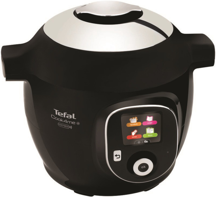 Мультиварка-скороварка Tefal Cook4me+ Connect CY855830 (UA)