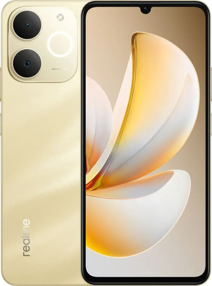 Смартфон Realme Note 70 4/128Gb Beach Gold (RMX5313)