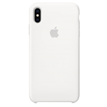 Чохол Smart Silicone Case для iPhone Xs Max Original (FoxConn) (White)
