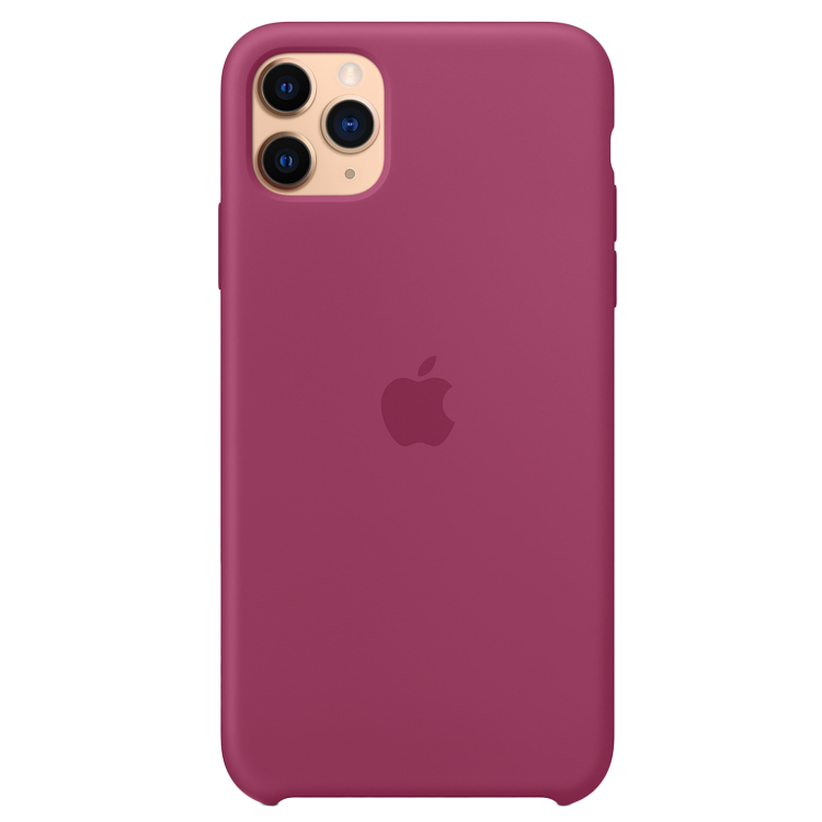 Чехол Smart Silicone Case для iPhone 11 Pro Max Original (FoxConn) (Pomegranate)
