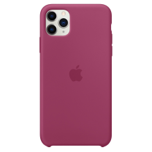 Чехол Smart Silicone Case для iPhone 11 Pro Max Original (FoxConn) (Pomegranate)