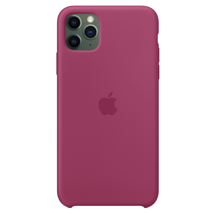 Чехол Smart Silicone Case для iPhone 11 Pro Max Original (FoxConn) (Pomegranate)