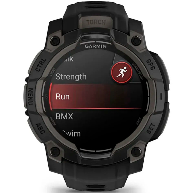 Garmin Instinct 3 45mm AMOLED Black with Black Band (010-02936-00)