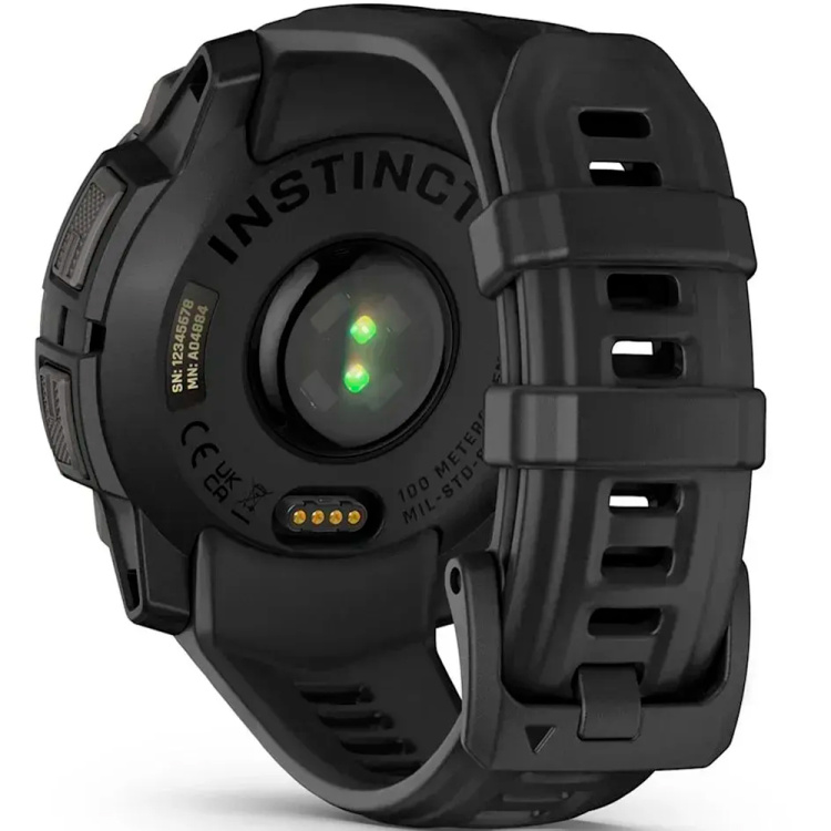 Garmin Instinct 3 45mm AMOLED Black with Black Band (010-02936-00)