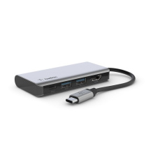 Адаптер Belkin USB-C 4 в 1 Multiport Dock (AVC006BTSGY)