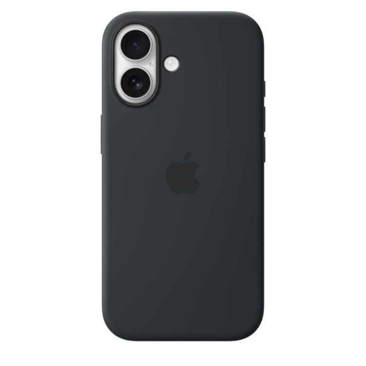 Чохол Apple Silicone Case with Magsafe для iPhone 17 Black (MGF14) Чохол Apple Silicone Case with Magsafe для iPhone 17 Black (MGF14)