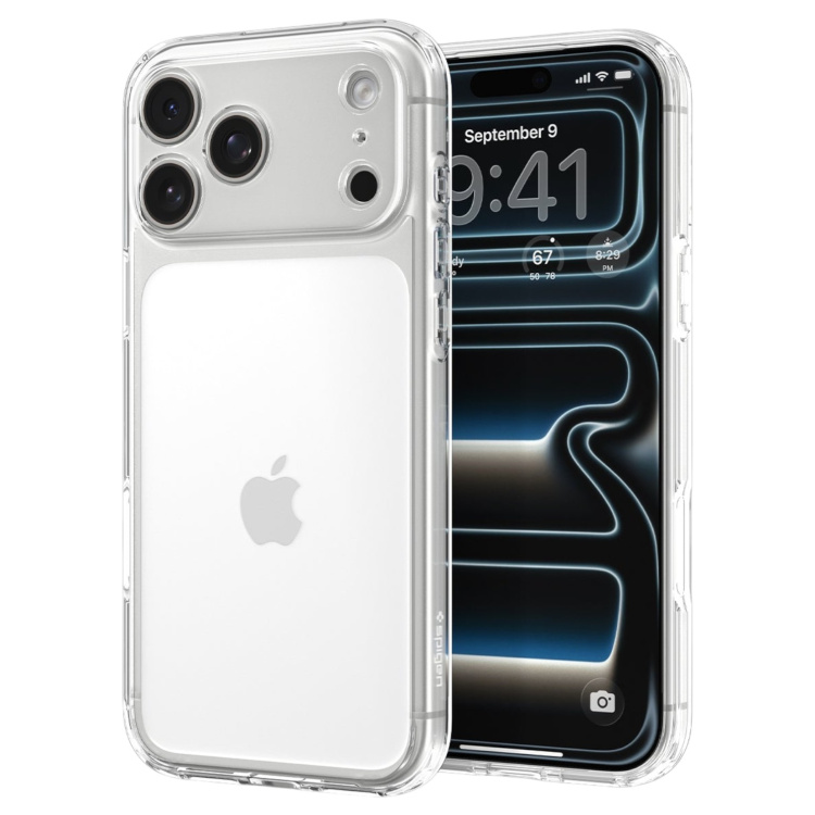 Чохол Spigen Ultra Hybrid для iPhone 17 Pro Crystal Clear (ACS10342)