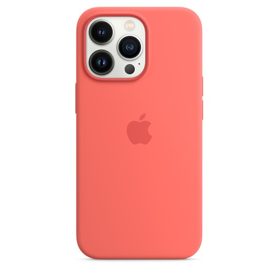 Silicone Case для iPhone 13 Pro (FoxConn) (Pink Pomelo)