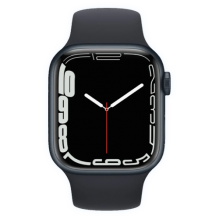 Apple Watch Series 7 GPS + Cellular 45mm Midnight Aluminum Case w. Midnight S. Band (MKJ73) бу/Open Box