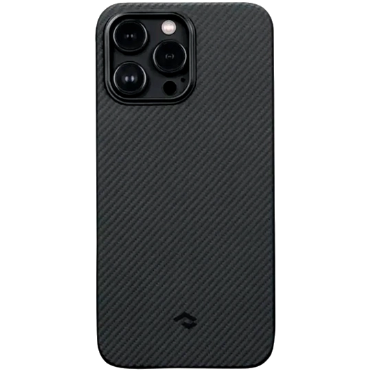 Чохол Pitaka для iPhone 14 Pro MagEZ 3 Twill 600D (Black-Grey)