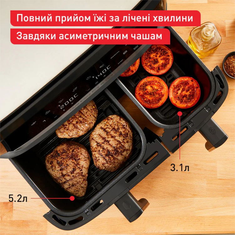 Мультипечь Tefal Dual Easy Fry & Grill Air EY905B40 (UA)