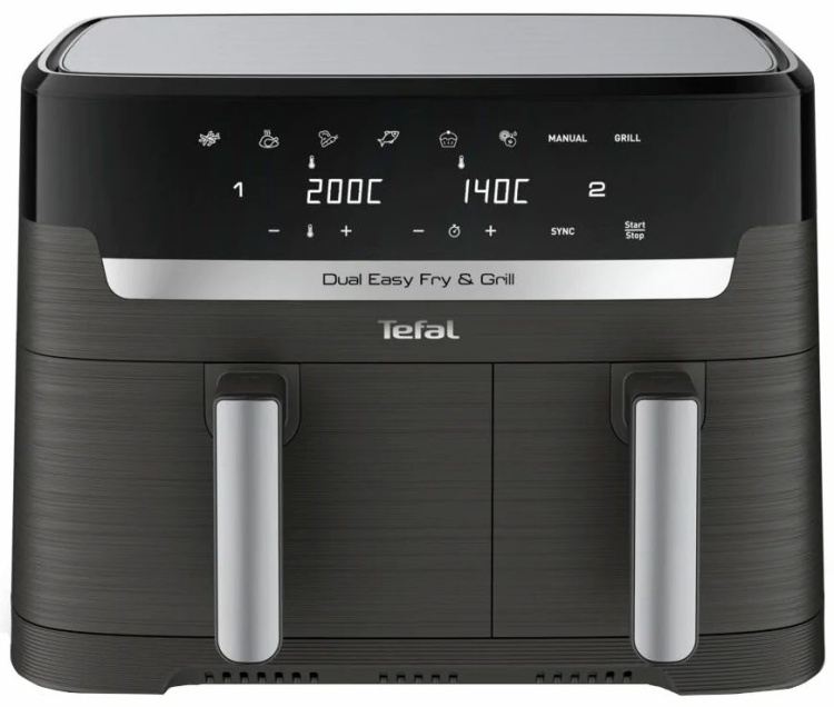 Мультипечь Tefal Dual Easy Fry & Grill Air EY905B40 (UA)