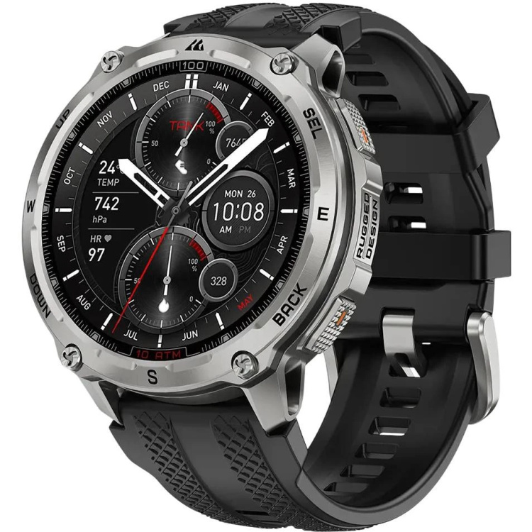Смарт-годинник KOSPET TANK T4 BLACK SILVER Смарт-годинник KOSPET TANK T4 BLACK SILVER