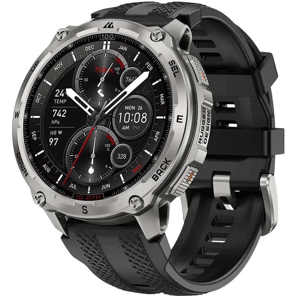 Смарт-годинник KOSPET TANK T4 BLACK SILVER