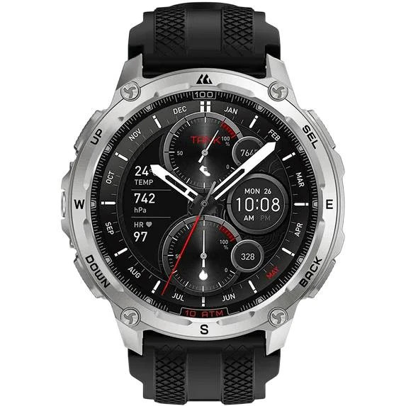 Смарт-годинник KOSPET TANK T4 BLACK SILVER Смарт-годинник KOSPET TANK T4 BLACK SILVER