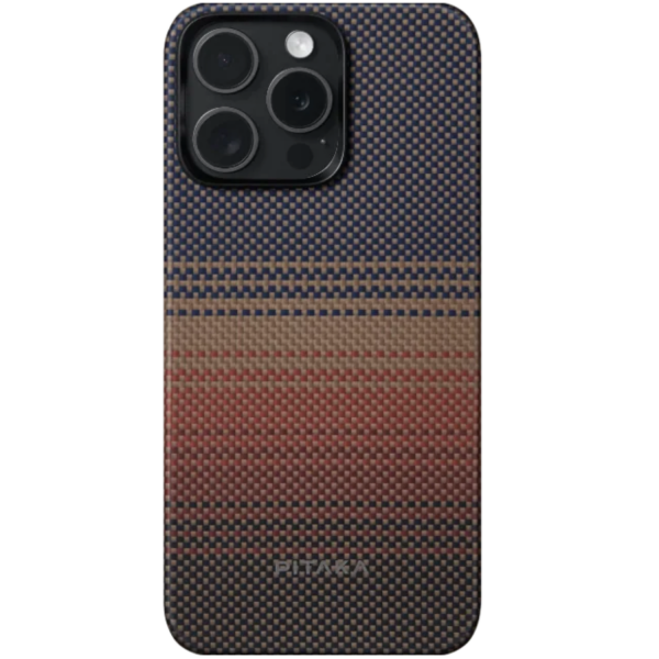 Чохол Pitaka для iPhone 15 Pro MagEZ 5 Series (Sunset)