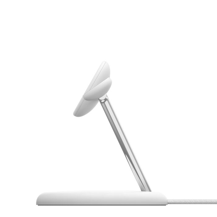 Беспроводная зарядка Belkin 3в1 Magnetic Qi2 15Вт White (WIZ023VFWH)