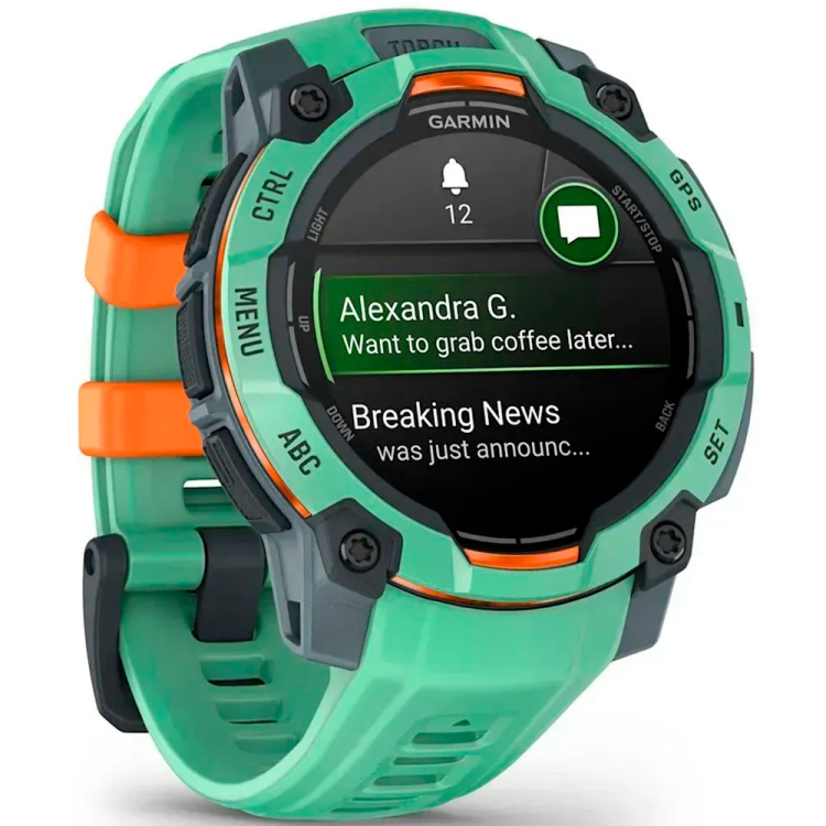 Garmin Instinct 3 45mm AMOLED Neo Tropic with Neo Tropic Band (010-02936-01)