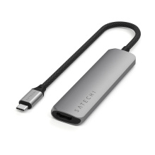 Адаптер Satechi 4-in-1 USB-C Slim Multiport Adapter 4K (ST-P4SM)