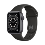 Apple Watch Series 6 44mm Space Gray Aluminum Case with Black Sport Band (M00H3) Apple Watch Series 6 44mm Space Gray Aluminum Case with Black Sport Band (M00H3)