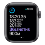 Apple Watch Series 6 44mm Space Gray Aluminum Case with Black Sport Band (M00H3) Apple Watch Series 6 44mm Space Gray Aluminum Case with Black Sport Band (M00H3)