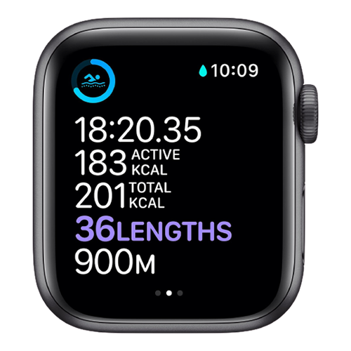 Apple Watch Series 6 44mm Space Gray Aluminum Case with Black Sport Band (M00H3) Apple Watch Series 6 44mm Space Gray Aluminum Case with Black Sport Band (M00H3)
