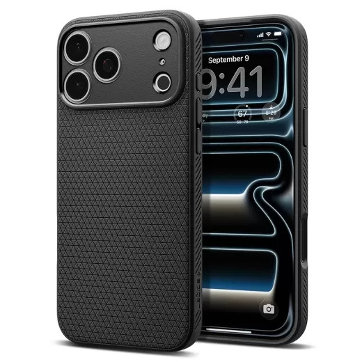 Чехол Spigen Liquid Air для iPhone 18 Pro (Matte Black) (ACS12149)