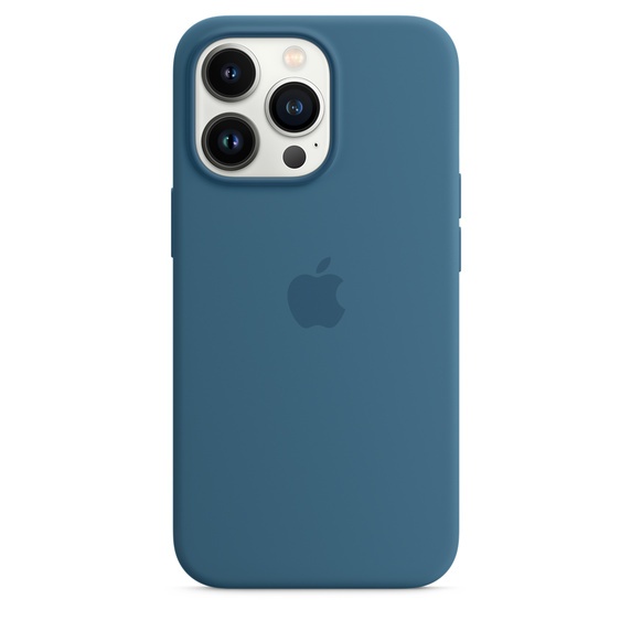 (C300) Чехол Silicone Case для iPhone 13 Pro (FoxConn) (Blue Jay)