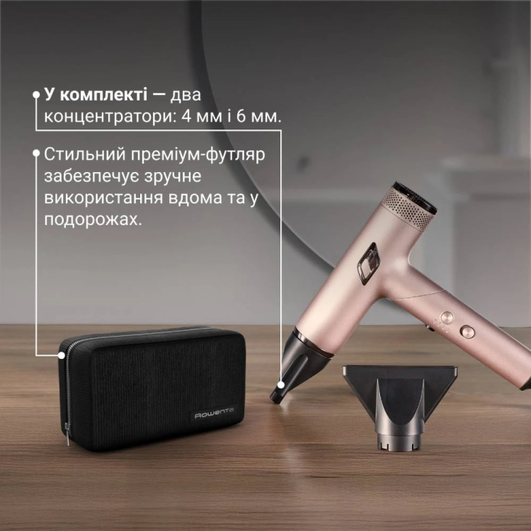 Фен Rowenta T-Shape Maestria Nano Foldable (HY8530E0) (Pink)