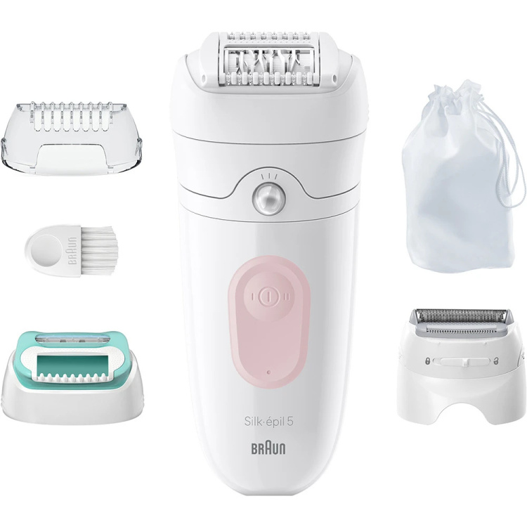 Епілятор Braun Silk-epil 5 Wet&Dry (SE 5-050) (White)
