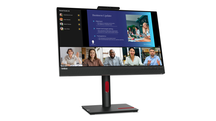 Монитор Lenovo 23.8" T24v-30 IPS 75Hz 63D8MAT3UA (UA)
