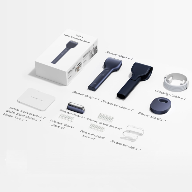 Электрическая бритва Laifen T1 Pro Gift Set (Dark Blue) (1ER51-L-XX-BE-001)