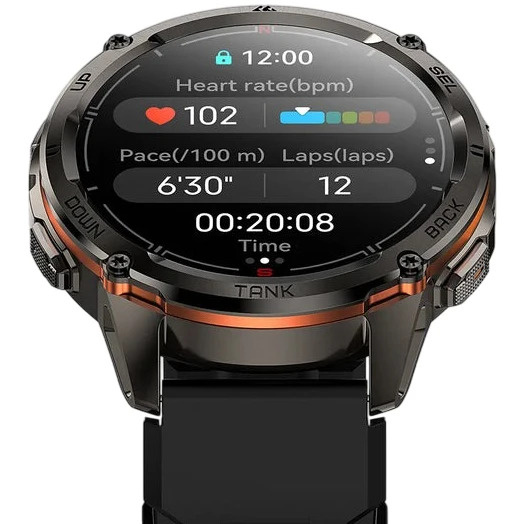 Смарт-часы KOSPET TANK T3 ULTRA 2 BLACK