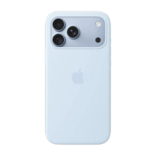 Чохол Apple Silicone Case with Magsafe для iPhone 18 Pro Crisp Blue (MK8W4)