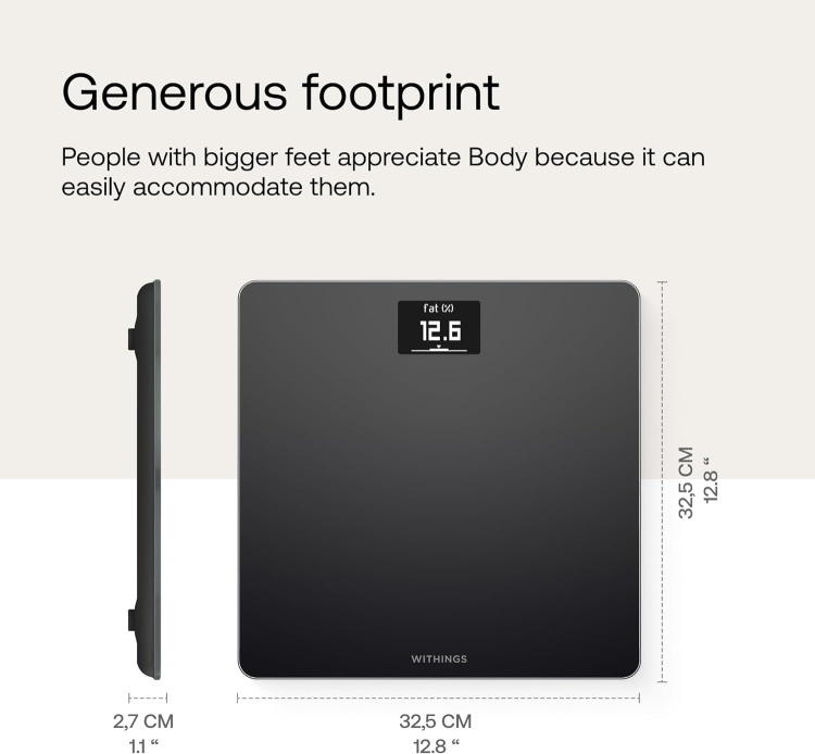 Ваги Withings Body Black (WBS06-BLACK)