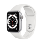 Apple Watch Series 6 40mm Silver Aluminum Case with White Sport Band (MG283) Apple Watch Series 6 40mm Silver Aluminum Case with White Sport Band (MG283)