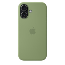 Чохол Apple Silicone Case with Magsafe для iPhone 17 Light Moss (MGEX4)
