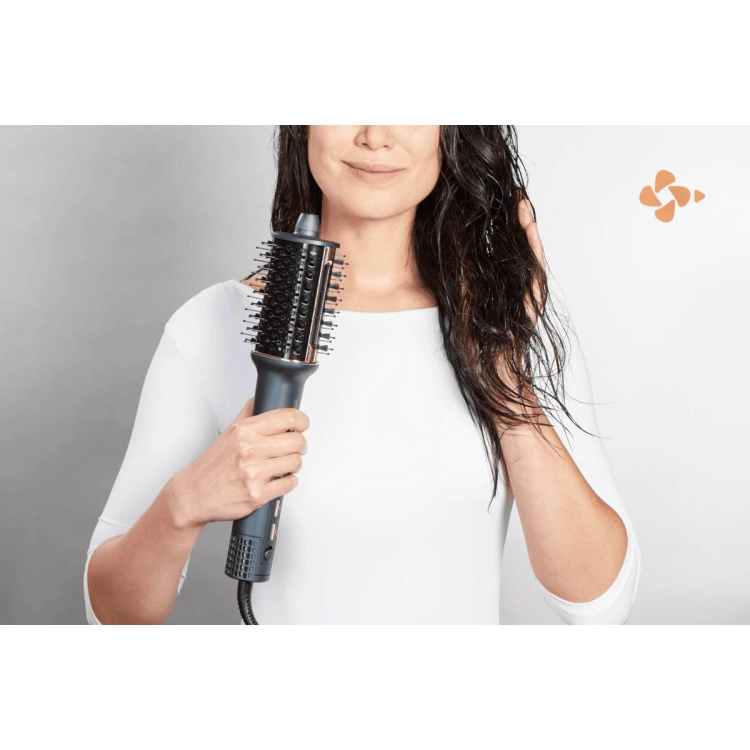 Фен-щетка Rowenta Air Brush 3D (UB9720E0) (Dark Blue/Gold) Фен-щетка Rowenta Air Brush 3D (UB9720E0) (Dark Blue/Gold)