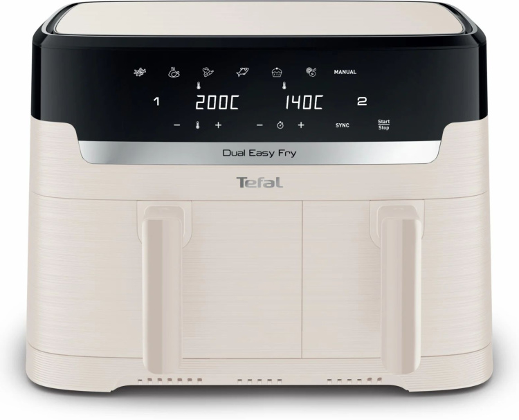 Мультипіч Tefal Dual Easy Fry Essential White EY901AE0 (EU)