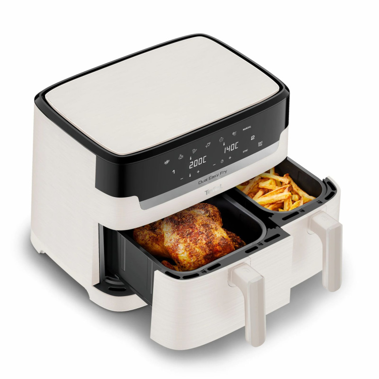 Мультипіч Tefal Dual Easy Fry Essential White EY901AE0 (EU)