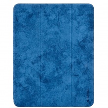 Чехол Comma для iPad Air 4/5 Cyclone Rotation with Pencil Slot Series (Blue)