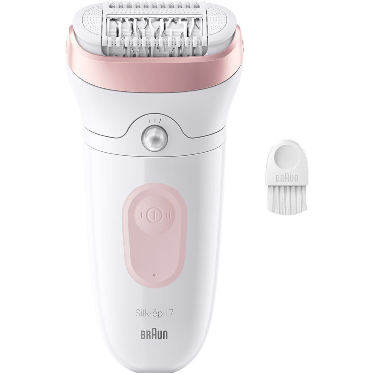 Епілятор Braun Silk-epil 7 Wet&Dry (SE 7-000) (White/Pink)