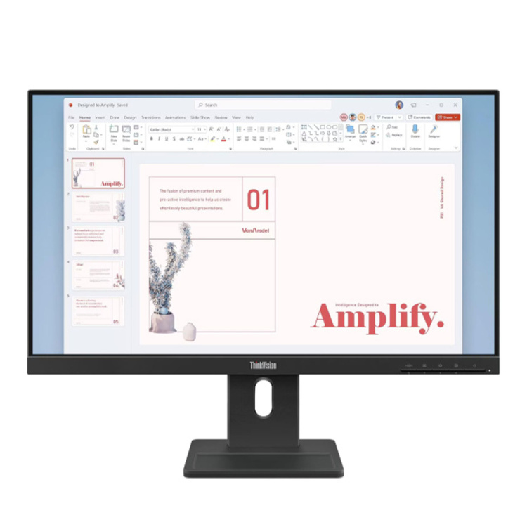 Монитор Lenovo 23.8" ThinkVision E24-40 Raven Black IPS 100Hz 64BAMAT1UA (UA) Монитор Lenovo 23.8" ThinkVision E24-40 Raven Black IPS 100Hz 64BAMAT1UA (UA)