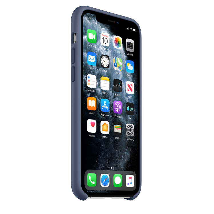 Чохол Smart Silicone Case для iPhone 11 Pro Original (FoxConn) (Alaskan Blue)
