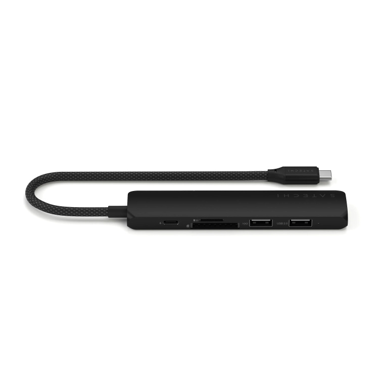 Адаптер Satechi 6-in-1 USB-C Slim Multiport Adapter 4K (ST-P6SS) Адаптер Satechi 6-in-1 USB-C Slim Multiport Adapter 4K (ST-P6SS)