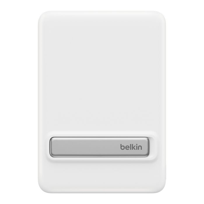 Зарядний пристрій Power Bank Belkin 5000мАh, 20W PD/Qi2 15W, Magnetic Kickstand (White) (BPD011HQWH)