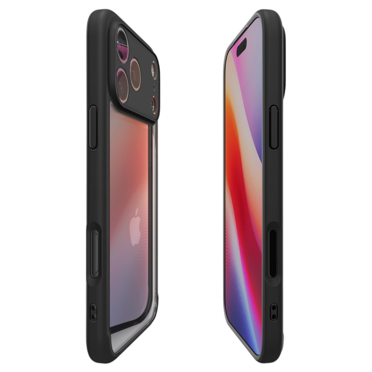 Чохол Spigen Ultra Hybrid для iPhone 17 Pro Max Matte Black (ACS10279) Чохол Spigen Ultra Hybrid для iPhone 17 Pro Max Matte Black (ACS10279)